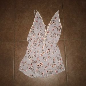Floral Romper
